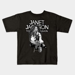 Janet Jackson - Together Again Kids T-Shirt